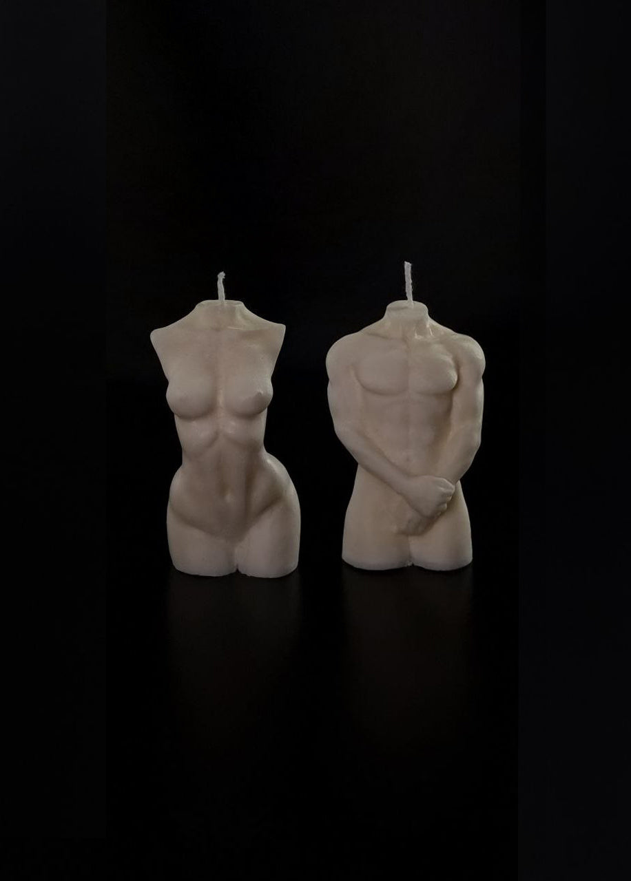 Human Form Candle Set